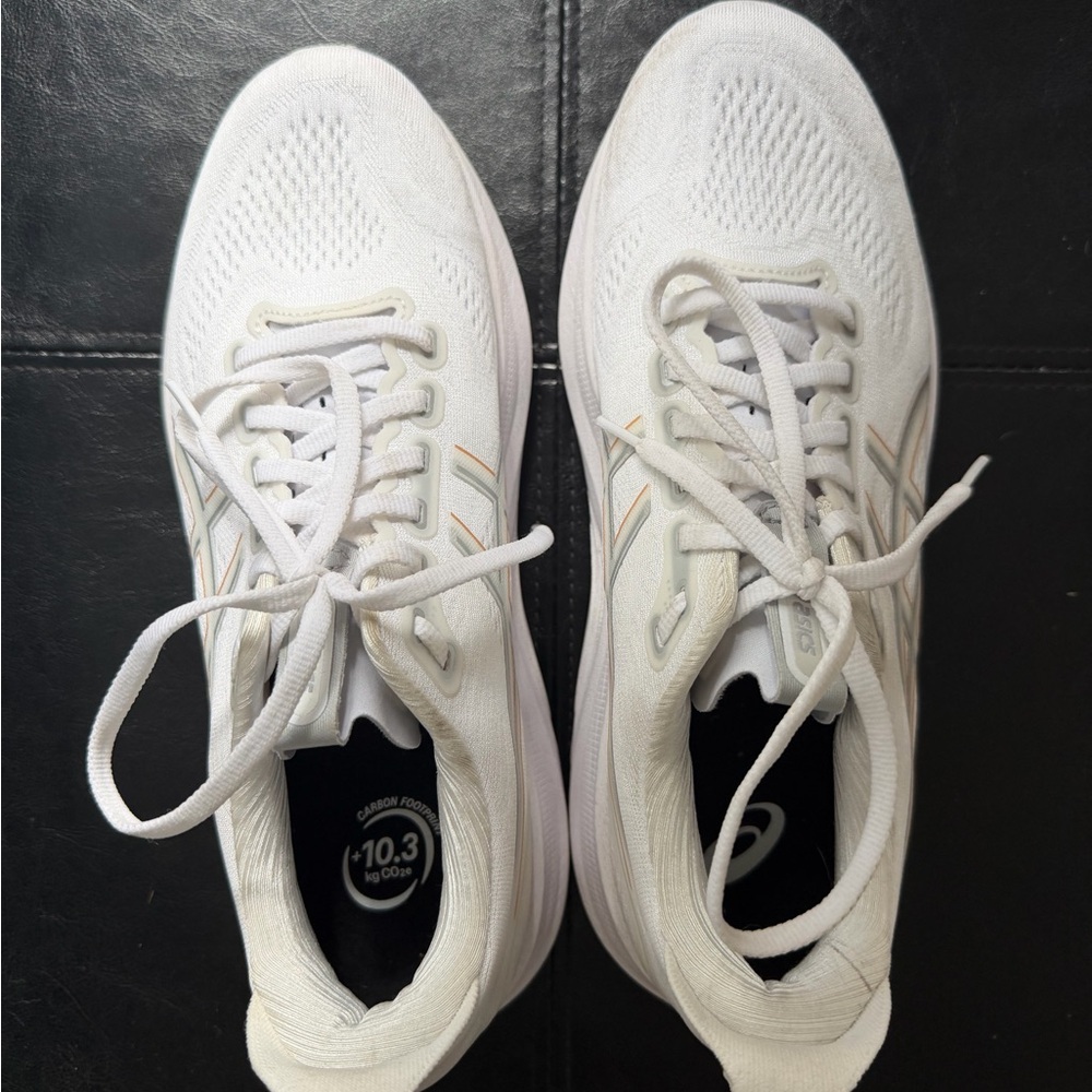 Women's White ASICS Gel Kayano 32 Athletic Shoes